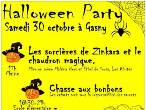 Gasny : Halloween Party