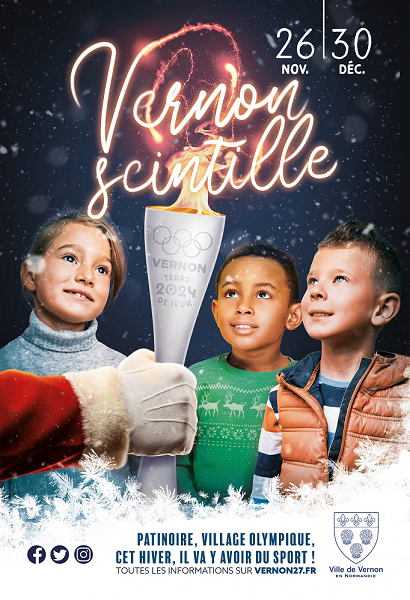 Village olympique dans le cadre de Vernon Scintille du 17 au 23 décembre 2021