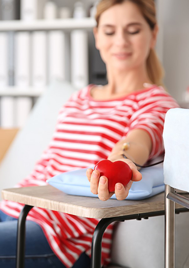 Collecte de don du sang à Mantes-la-Jolie le 19 juin 2022