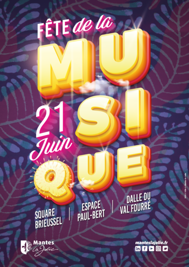 Fête de la Musique le 21 juin 2022 à Mantes-la-Jolie