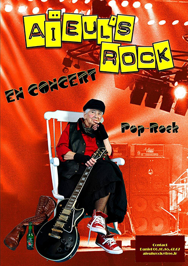 Mantes-la-Jolie : concert Aïeuls’s rock