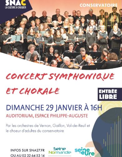 Vernon : Concert symphonique et chorale