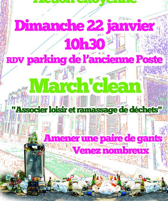 Juziers : march’clean
