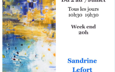 Vernon : Exposition de Sandrine Lefort