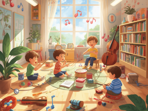 Atelier d'éveil musical pour les enfants le samedi 20 juin 2026 à la Médiathèque de Vernon