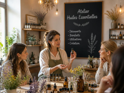 Atelier huile essentielle à la Médiathèque de Vernon le samedi 12 septembre 2026
