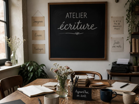 Atelier d'écriture à la Médiathèque de Vernon le samedi 12 septembre 2026