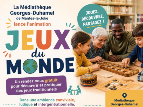 Mantes-la-Jolie : Animation « Jeux du Monde »