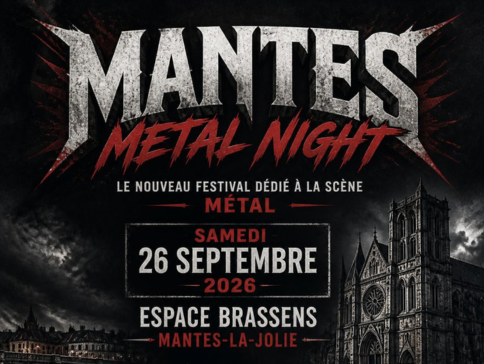 1ere édition du festival Mantes Metal Night à Mantes-la-Jolie le samedi 26 septembre 2026